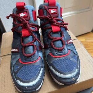 Lacoste run breakers men shoes size 8